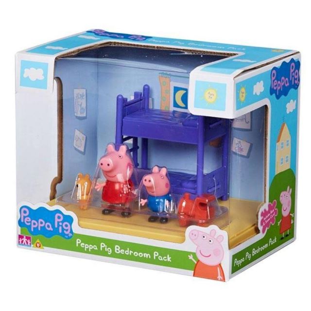 Peppa Pig Ložnice se 2 figurkami