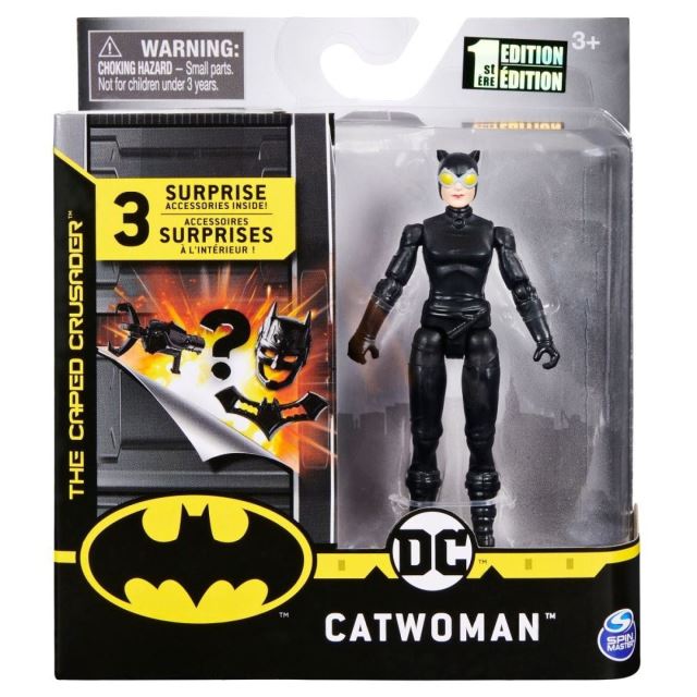 DC Batman, figurka s doplňky CATWOMAN 10cm Spin Master 25781