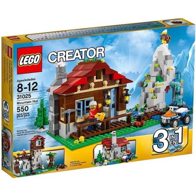 LEGO® Creator 31025 Horská bouda 3 v 1