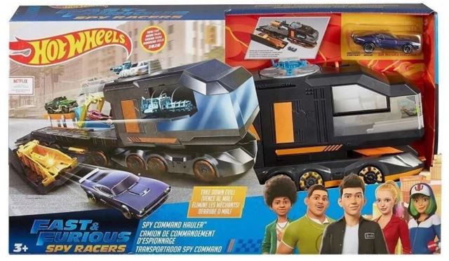 Mattel Hot Wheels Fast & Furious Špiónsky ťahač, GNP96