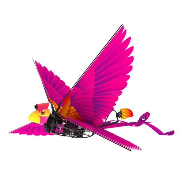 R/C Go Go Bird 18 cm létající s USB fialový 2,4GHz