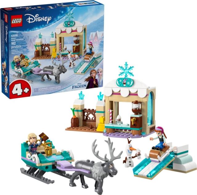 LEGO® Disney 43256 Anna a jej dobrodružstvo na saniach