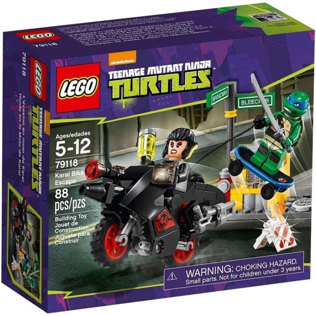 LEGO Ninja Turtles 79118 Únik Karai na motorce