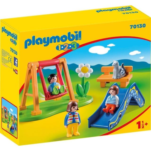 Playmobil 70130 Dětské hřiště (1.2.3)