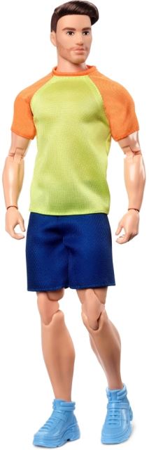 Mattel Barbie Signature LOOKS Ken ve žlutém tričku, HJW85