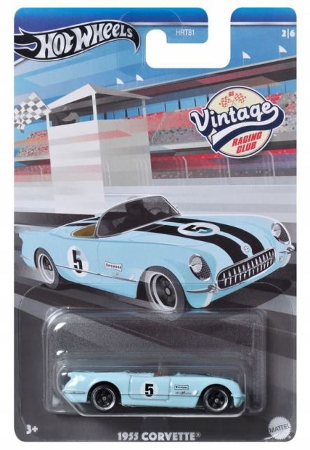 Hot Wheels® VINTAGE RACING CLUB 1955 Corvette 2/6