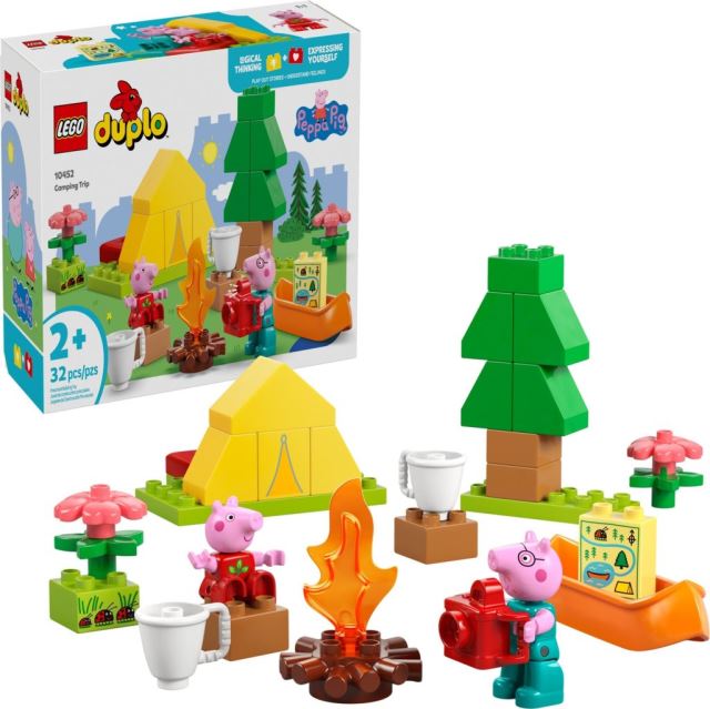 LEGO® DUPLO® 10452 Prasiatko Peppa – Kempovačka