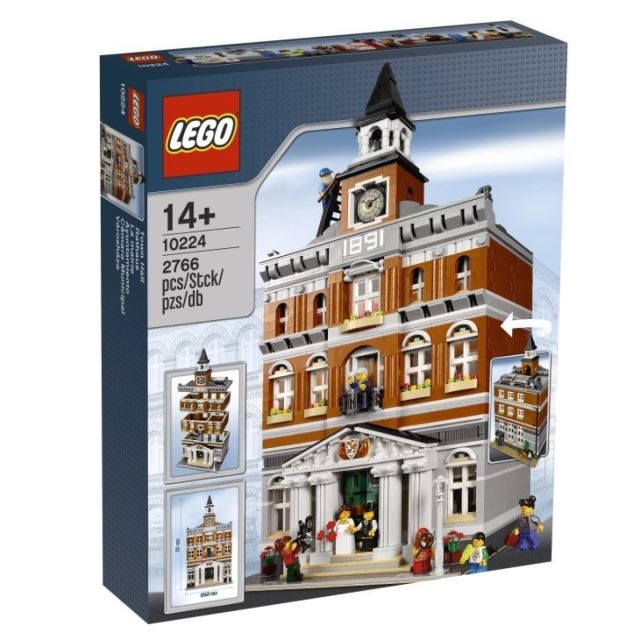 LEGO 10224 Town Hall, Radnice