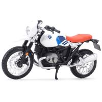 Burago Kovový model motorky BMW R nine T Urban GS 1:18