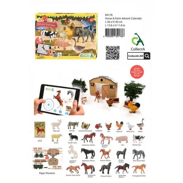 Collecta Adventný kalendár Farma