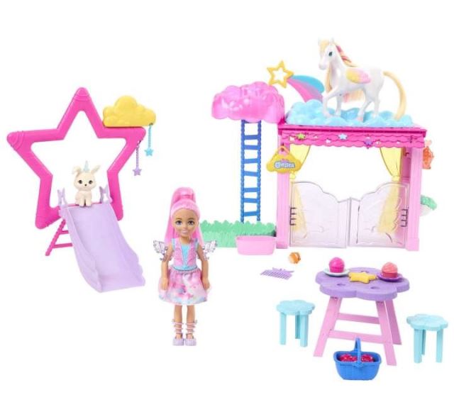 Mattel Barbie A Touch of Magic™ Chelsea a Pegas Hrací sada