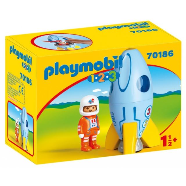 Playmobil 70186 Kosmonaut v raketě (1.2.3)