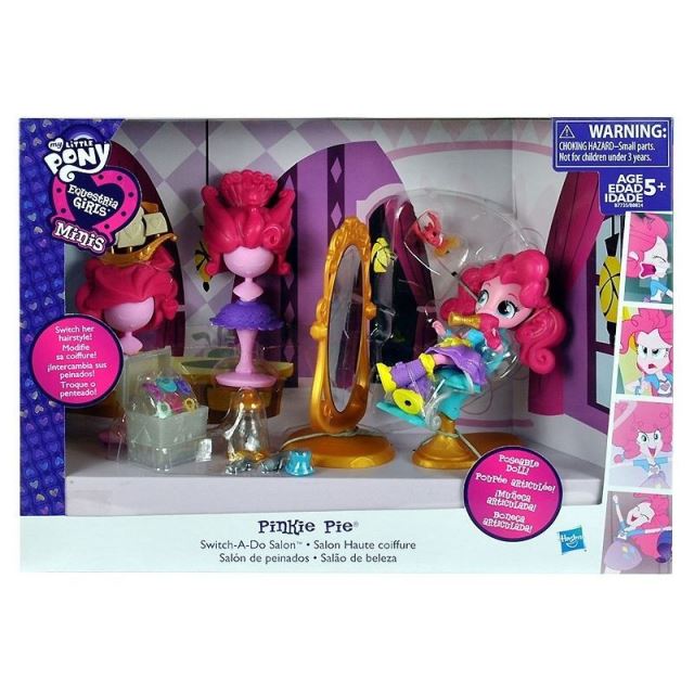 MLP My Little Pony - Equestria Girls Kadeřnický salon Pinkie Pie, Hasbro B7735