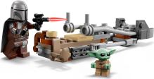 LEGO® Star Wars™ 75436 Mandalorian, Grogu a spídrová motorka (6)