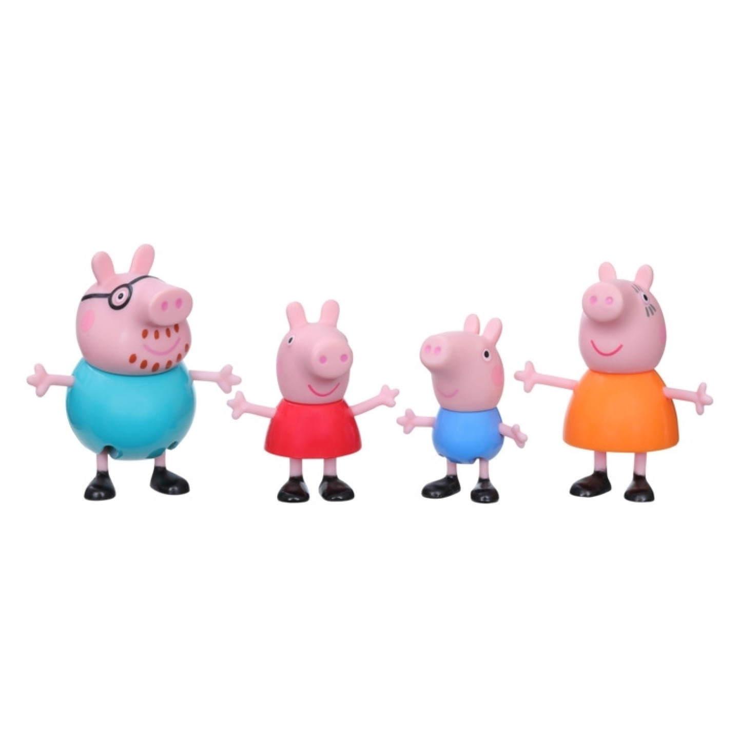 Prasátko peppa peppina rodinka sada 4 figurek klasická sada, hasbro f2190