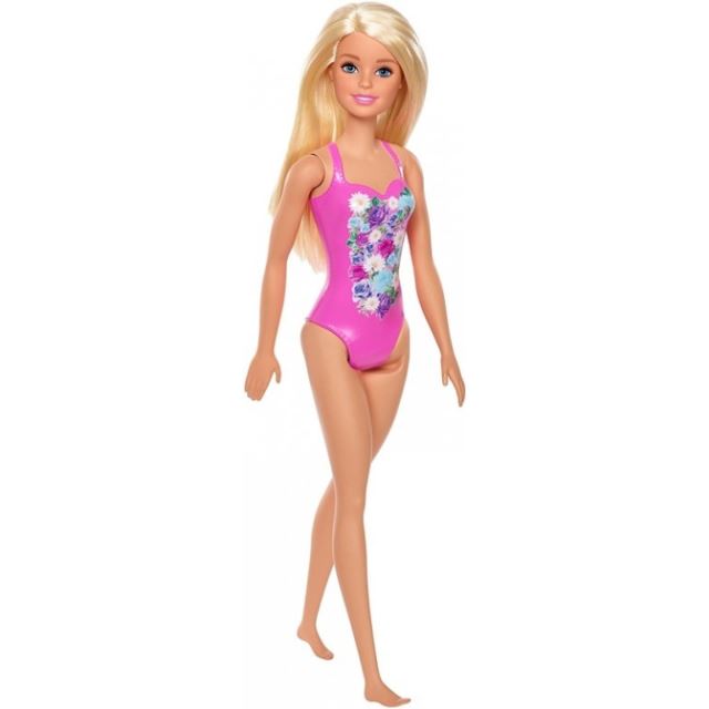 Barbie v růžových plavkách, Mattel DWK00