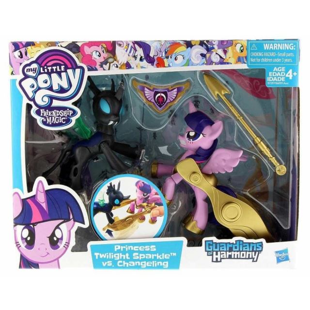 MLP My Little Pony Guardians of harmony Twilight Sparkle vs. Changeling