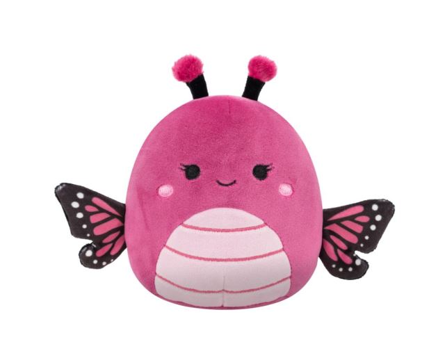 SQUISHMALLOWS Motýl monarcha - Marcelina, 13 cm