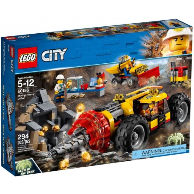 LEGO CITY 60186 Důlní těžební stroj