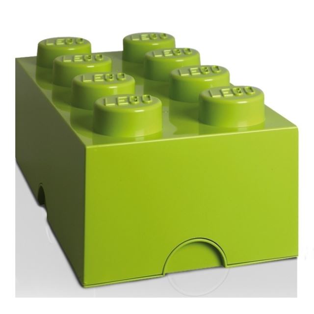 LEGO Úložný box 250x502x181 světle zelený