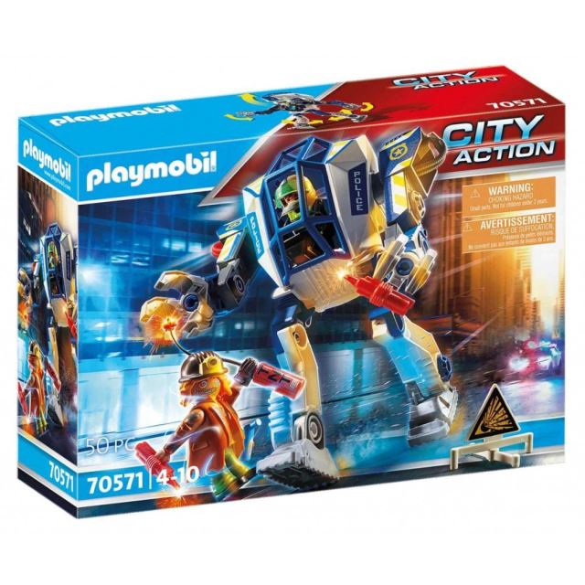 Playmobil 70571 Policejní robot: Zvláštní nasazení
