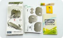 EUGY Slon 3D kartónová skladačka (5)