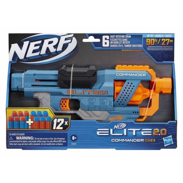 NERF Elite 2.0 COMMANDER RD-6 Pistole