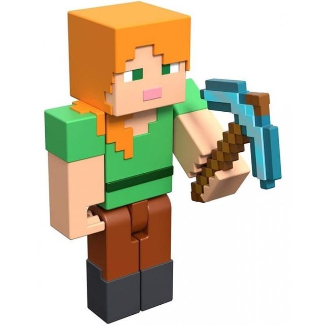 Minecraft Figurka 8cm ALEX, Mattel GTT49