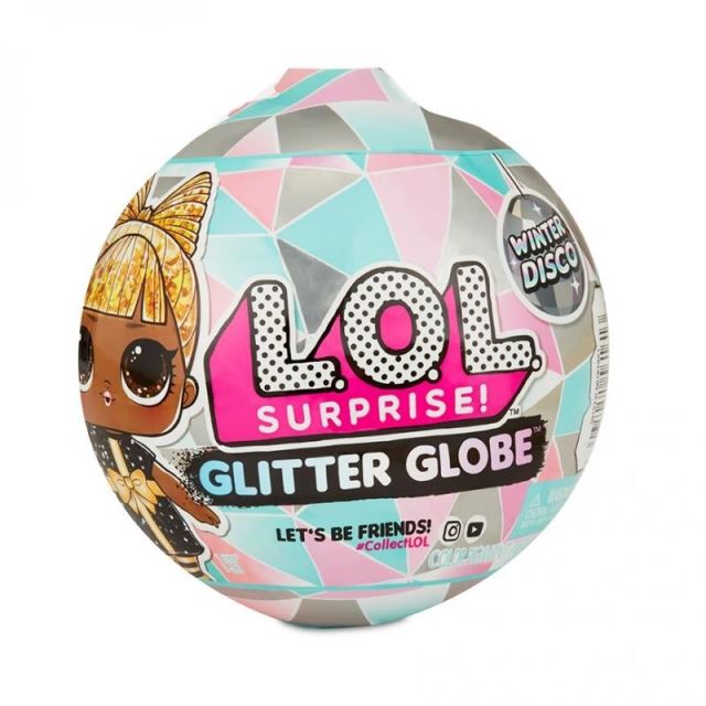 MGA L.O.L. SURPRISE Glitter Globe Winter Disco, 8 vrstev překvapení