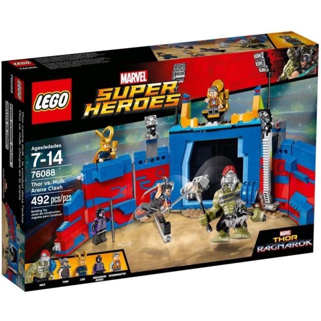 LEGO® Super Heroes 76088 Thor vs. Hulk: Souboj v aréně
