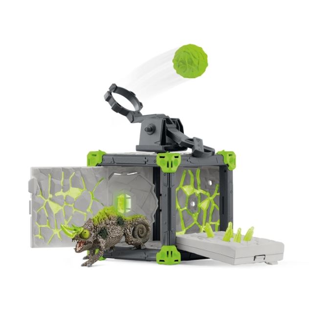 Schleich 42677 Eldrador Aréna BattleCave kamenného chameleona
