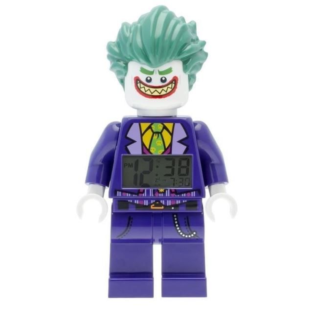 LEGO® Batman Movie hodiny s budíkem Joker (poškozený obal)