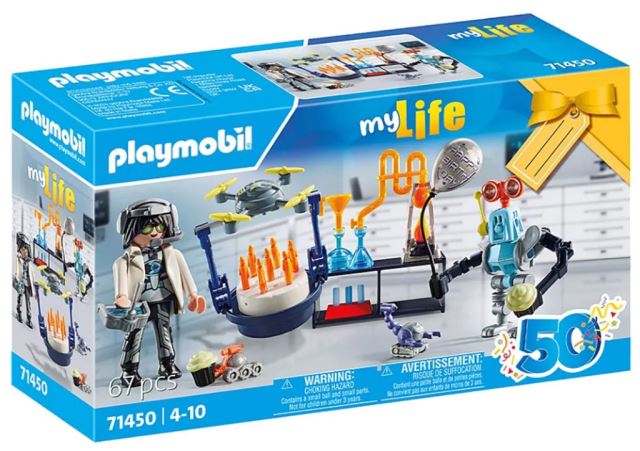 Playmobil 71450 Výzkumník s roboty