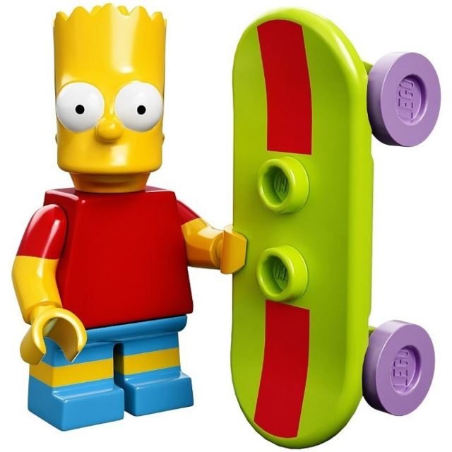 LEGO Minifigurky Simpsons 71005 Bart Simpson