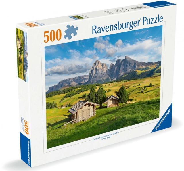 Ravensburger 01383 Puzzle Talianske dolomity 500 dielikov