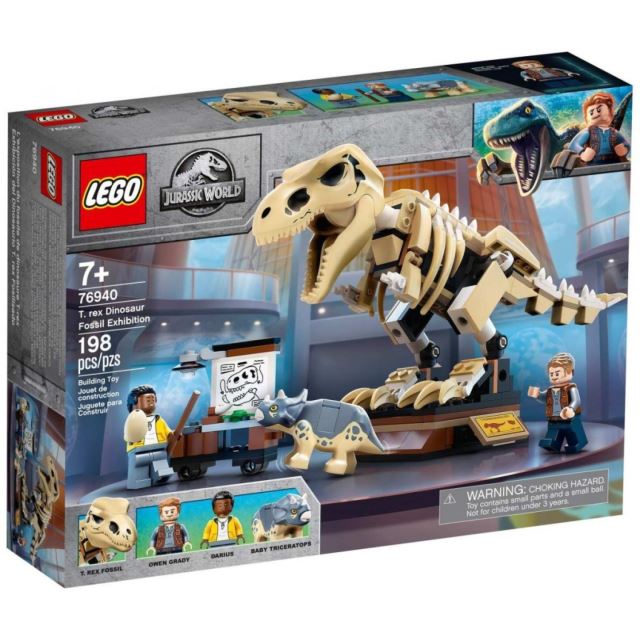 LEGO® Jurassic World 76940 Výstava fosílií T-rexe