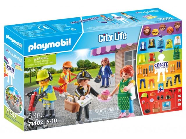 Playmobil 71402 My Figures: Život v meste