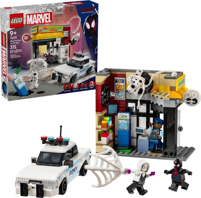LEGO® Marvel 76311 Spider-Verse: Miles Morales vs. Škvrna