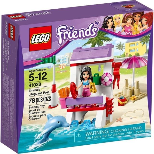 LEGO Friends 41028 Ema a věž pobřežní hlídky