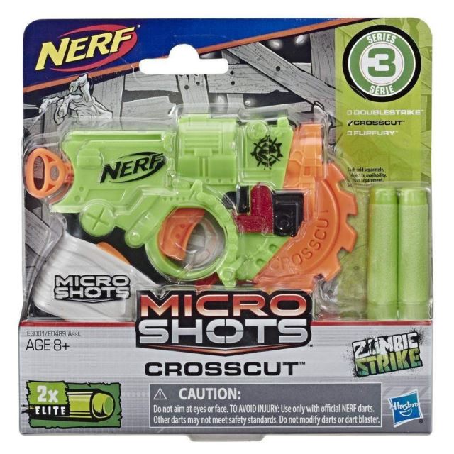 Hasbro NERF Microshots Crosscut, E3001