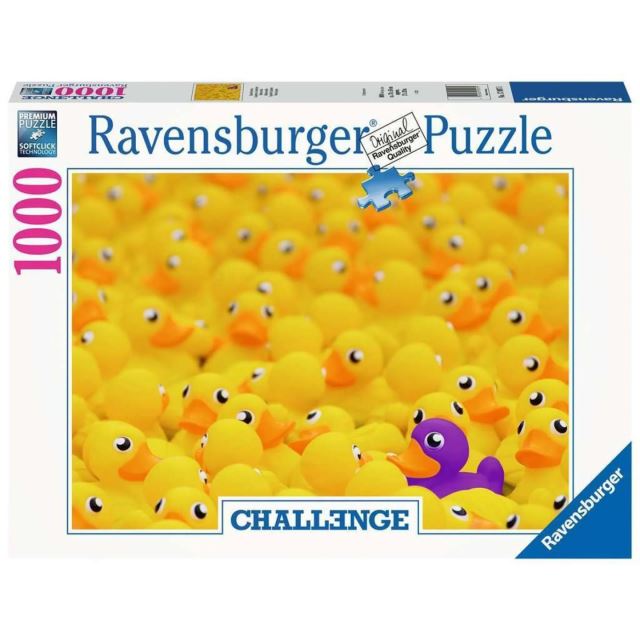 Ravensburger 00587 Puzzle Challenge: Kachny 1000 dílků