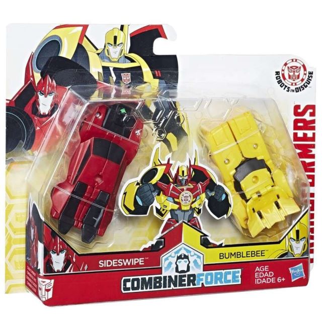 Transformers RID Kombinátor Bumblebee a Sideswipe
