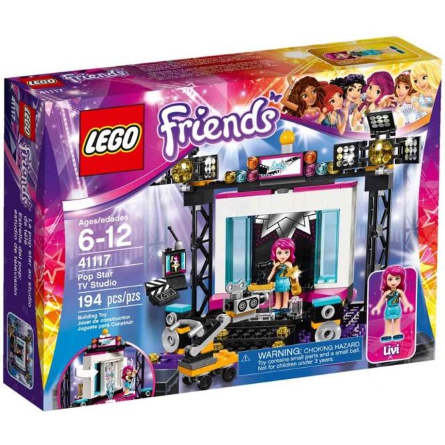 LEGO FRIENDS 41117 TV Studio s popovou hvězdou