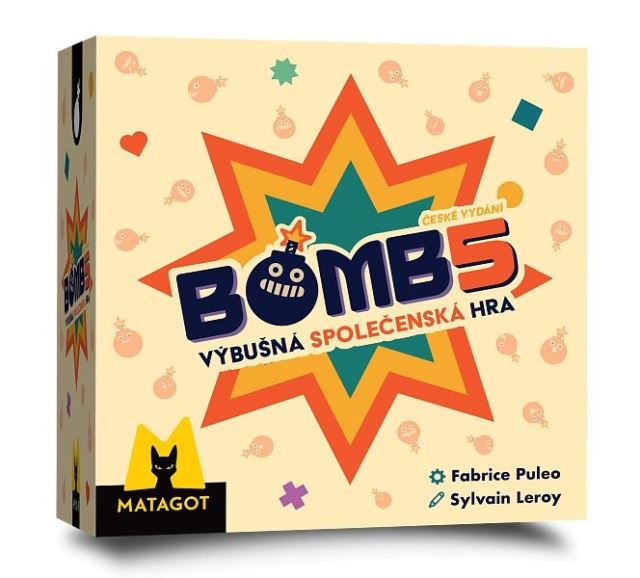 Během hry budete na herní plochu umisťovat dílky s čísly kolem přibývajících dílků bomb.