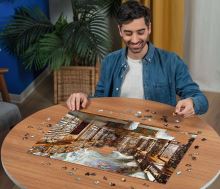 Ravensburger 01440 Puzzle Knižný raj 1000 dielikov (4)