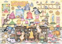 Ravensburger 01574 Puzzle Mačacie obchodík 1000 dielikov (1)