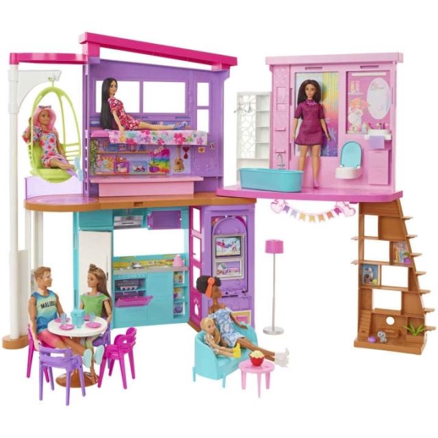 Mattel Barbie® Párty dom v Malibu, HCD50