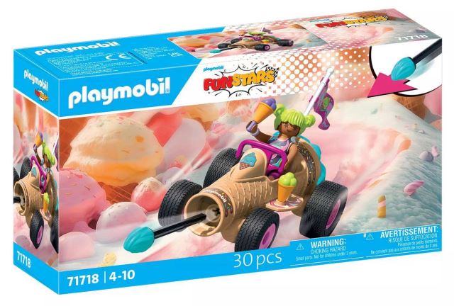 Playmobil 71718 Racing: Závoďák Zmrzlinový kornout