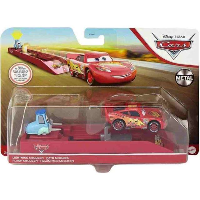 Autá 3 Vystrelovač s autíčkom Blesk McQueen, Mattel GYH50