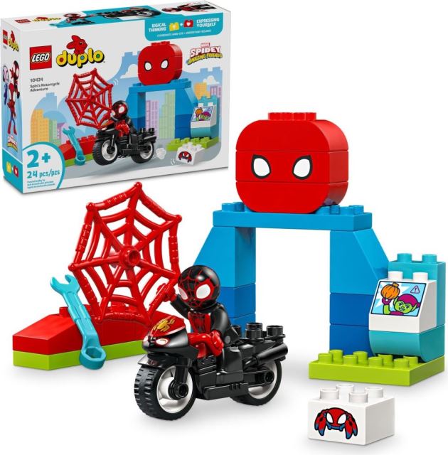 LEGO® DUPLO® 10424 Spin a dobrodružství na motorce